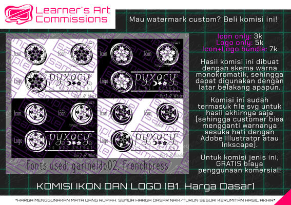 Logotyping Commissions Base Price